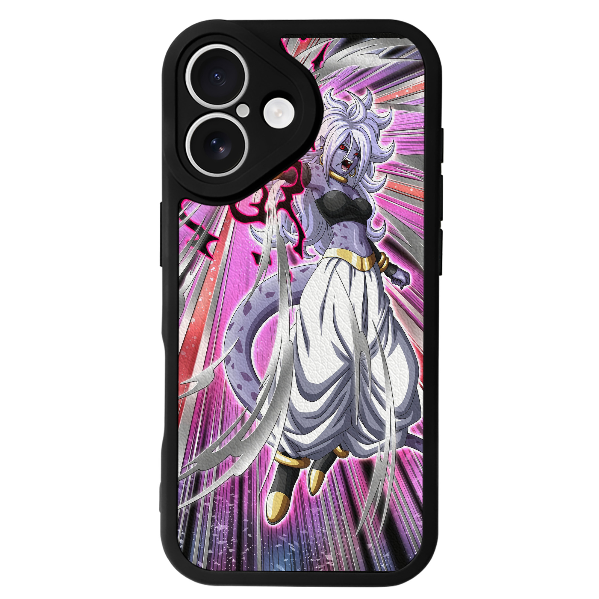 （画像用） ドラゴンボール DRAGON BALL 【iPhone 16シリーズ対応】シリコンスマホケース（レザー調） 材質：シリコン
